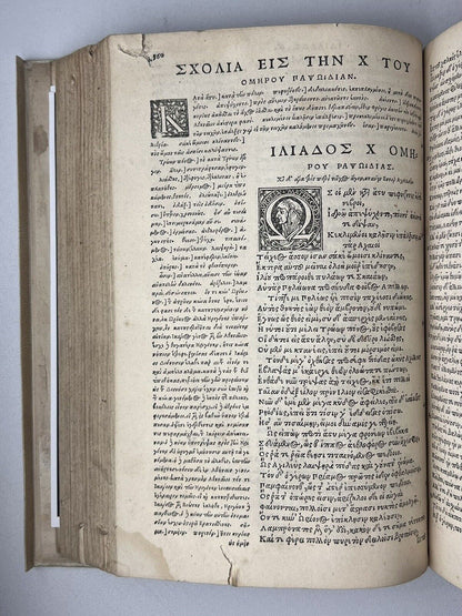 The Iliad and The Odyssey of Homer 1541 The Micyllus Edition, Post Incunable