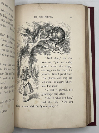 Alice's Adventures in Wonderland by Lewis Carroll 1866 First Edition