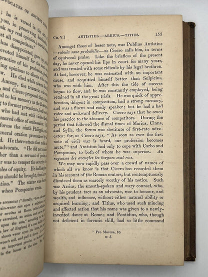 Hortensius: Or, the Advocate by William Forsyth 1849 First Edition