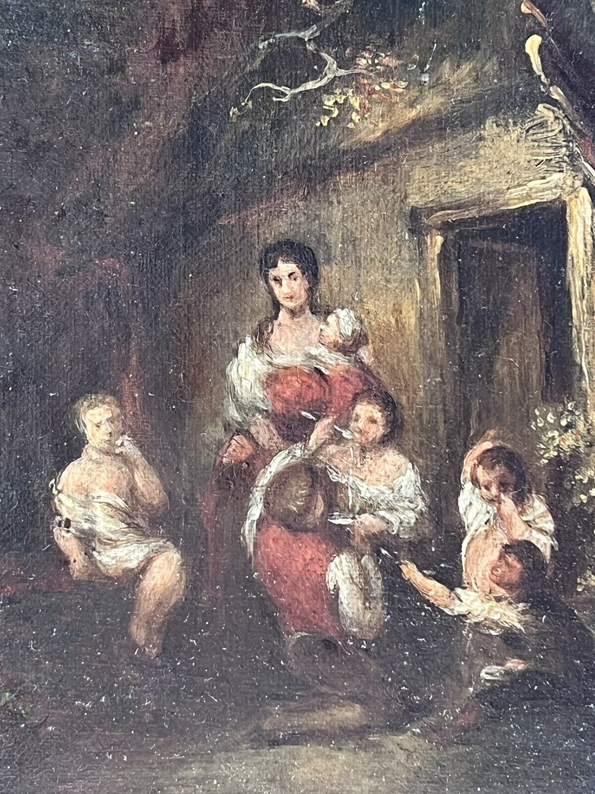 'The Cottage Door' after THOMAS GAINSBOROUGH (1727-1788) Old Master Painting