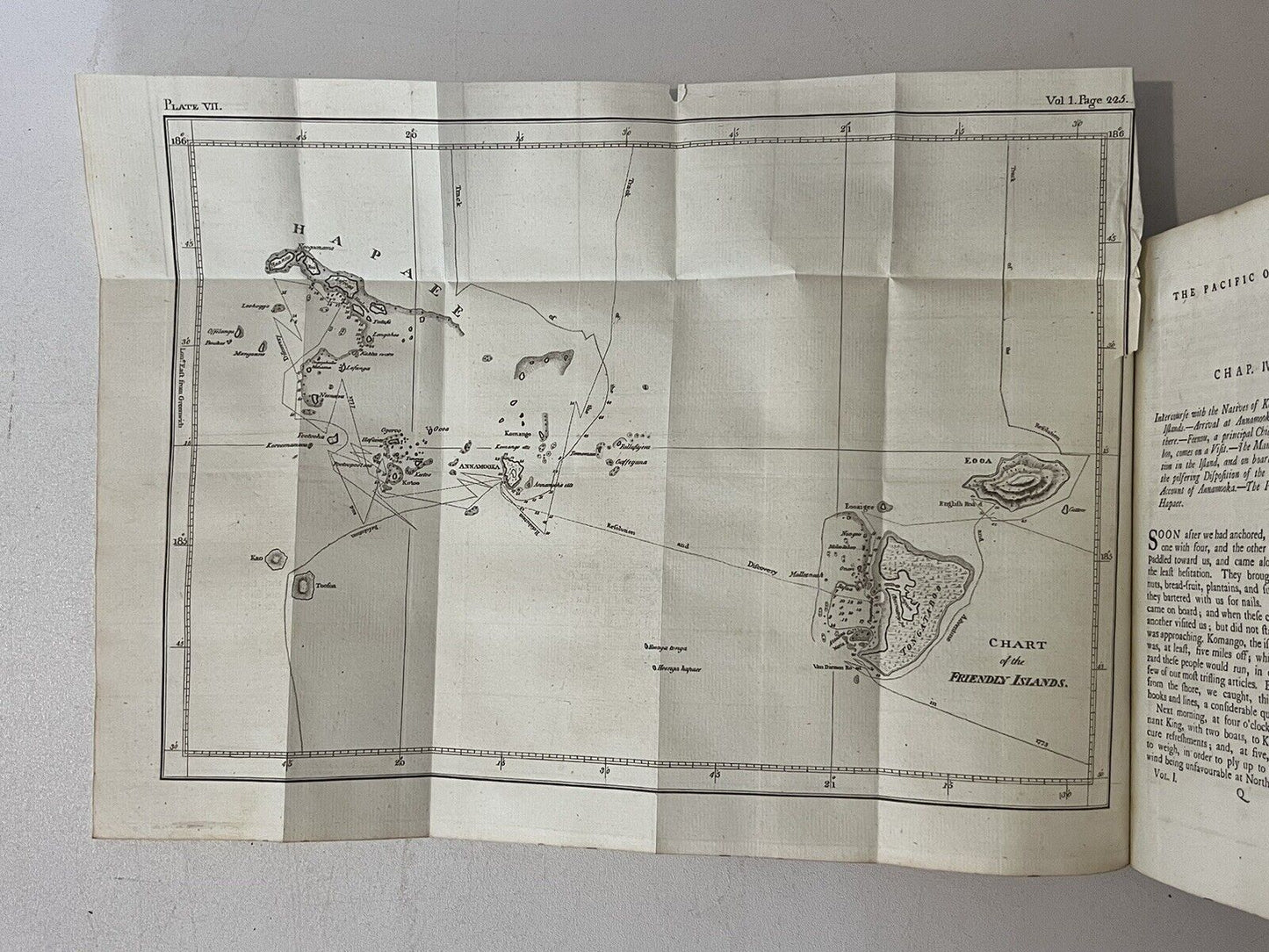 Captain Cook's Third Voyage 1784 First Edition Thus