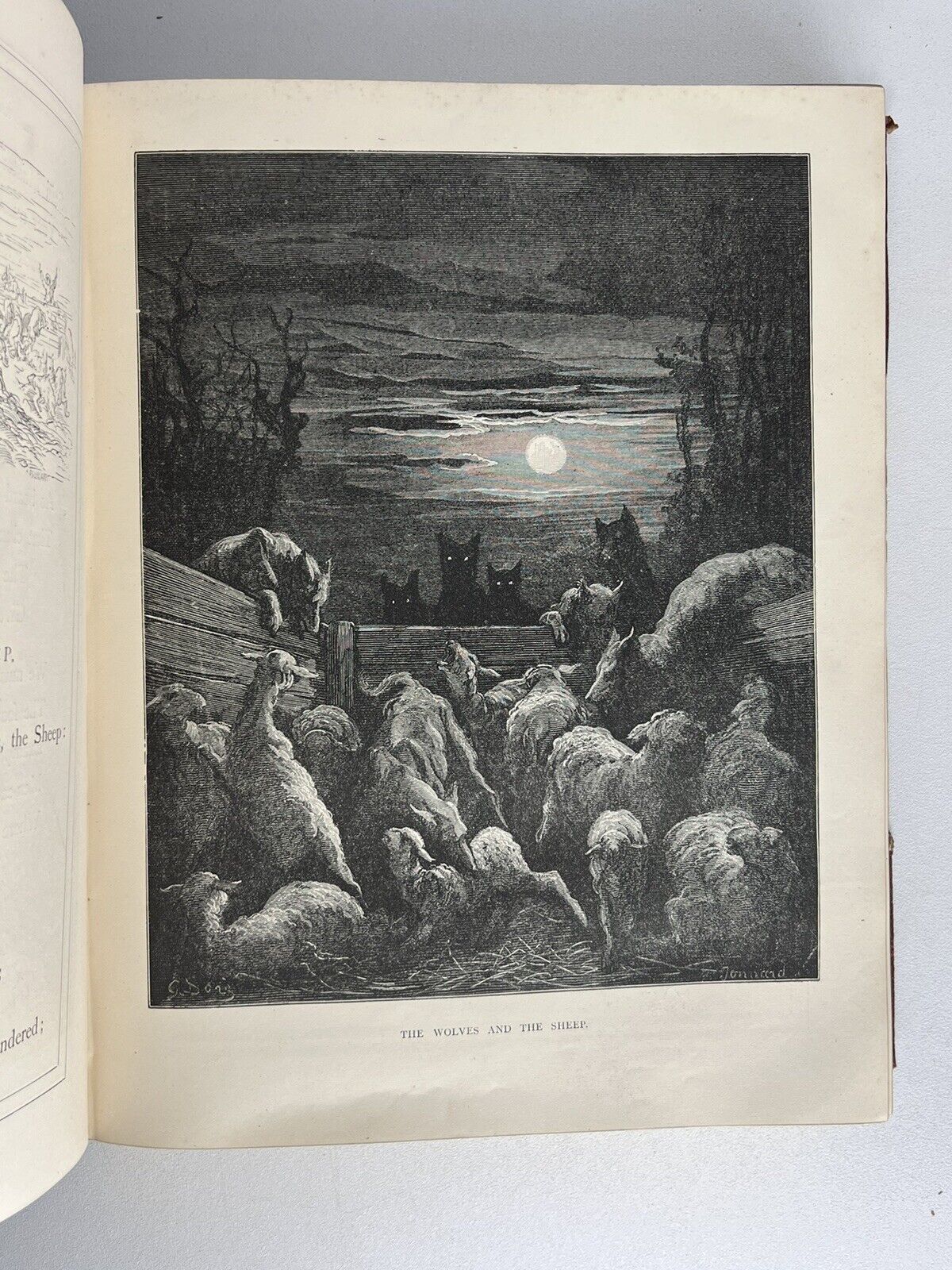 Fontaine Fables in English Gustave Dore