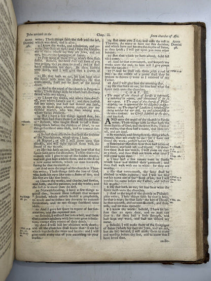 Antique King James Bible 1763