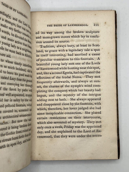 Tales of My Landlord by Sir Walter Scott 1817-1832 First Edition