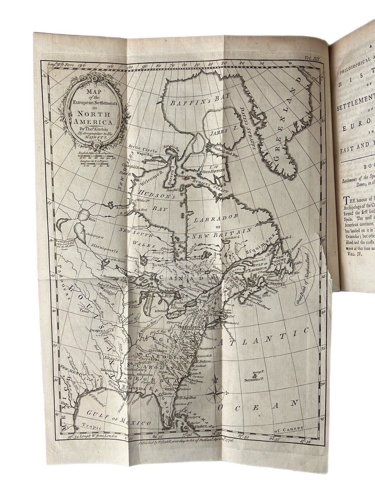 History of the Indies & North America by Raynal 1776