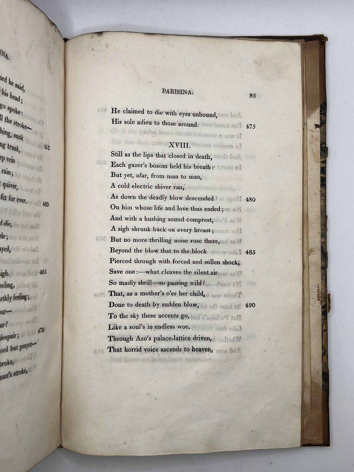 The Siege of Corinth and Parisina by Lord Byron 1816 First Edition First Issue