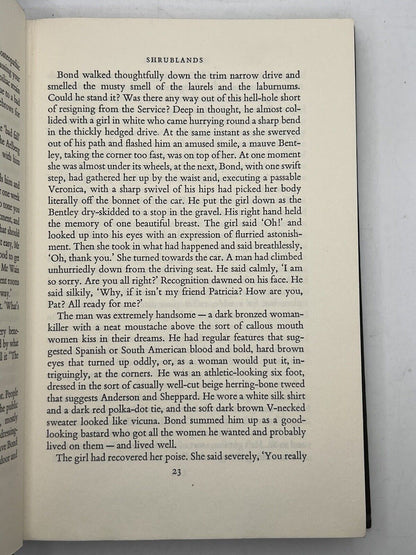 Thunderball by Ian Fleming 1961 First Edition First Impression