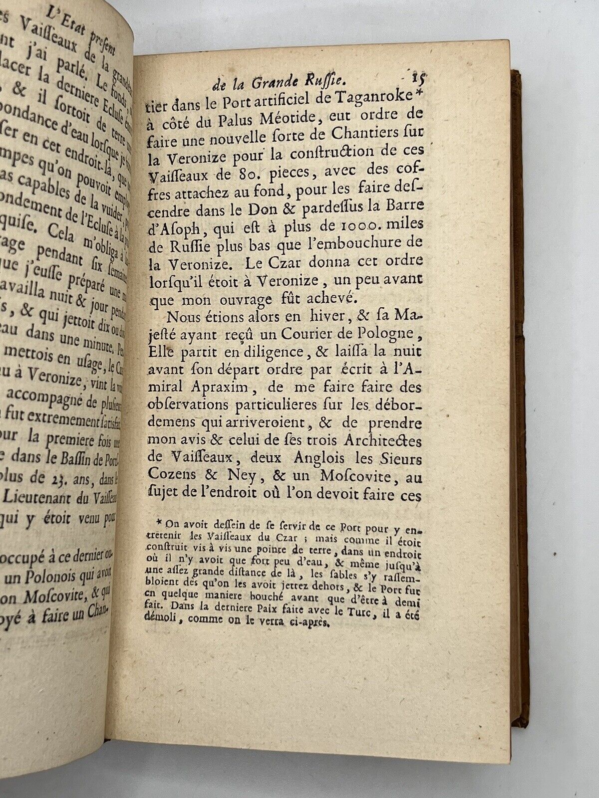 The History of Russia by Jean Perry 1717 First Edition