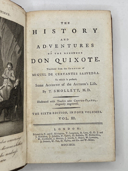 Don Quixote by Miguel de Cervantes 1792