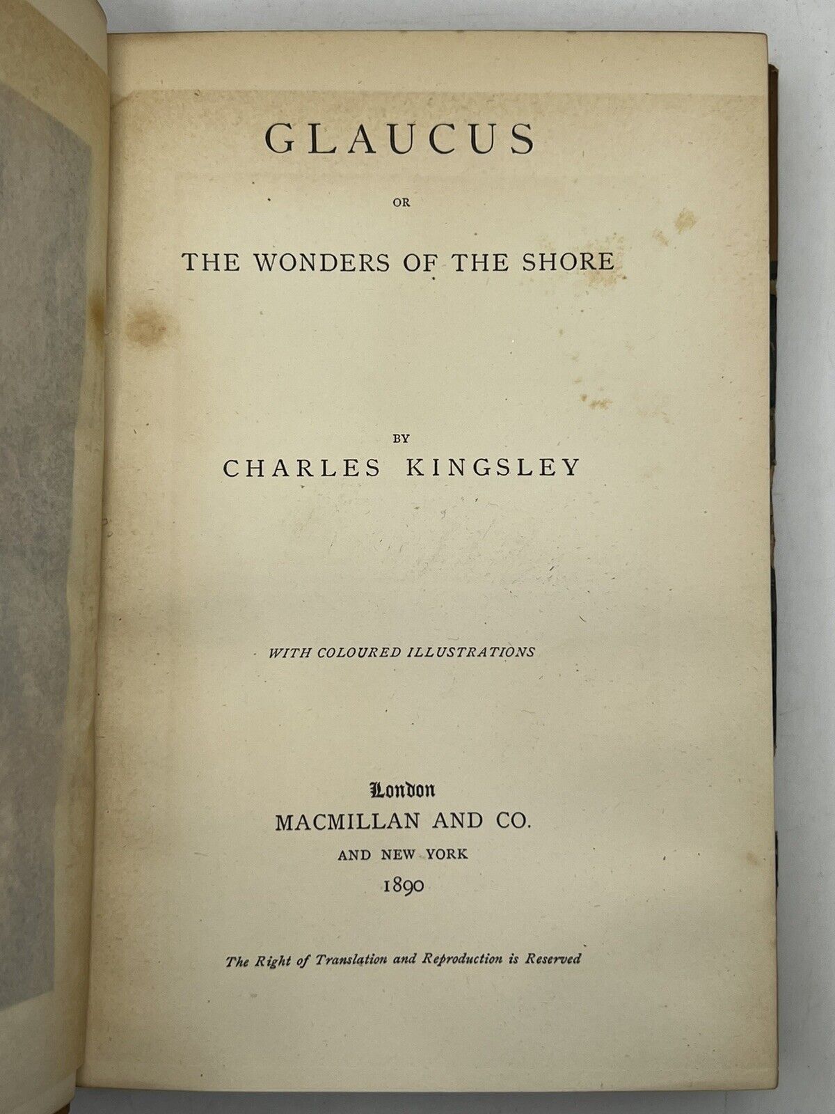 The Works of Charles Kingsley 1890-1896