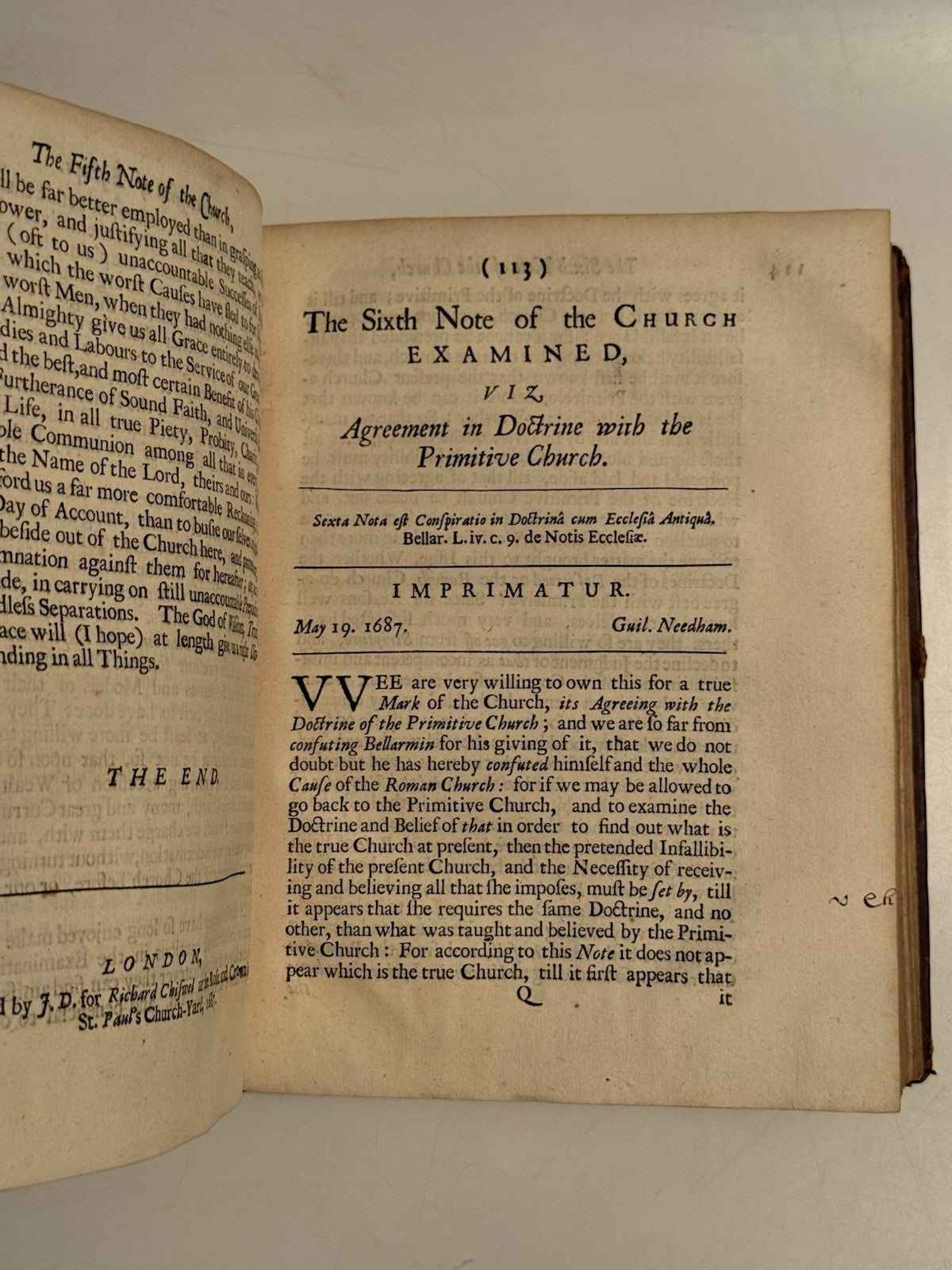 1685-8 Anglican vs Catholic Debate Sammelband