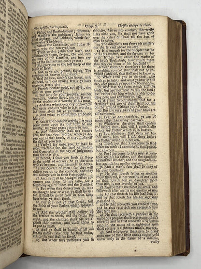 Antique King James Bible 1765