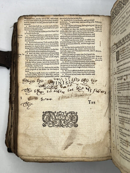 Antique English Bible 1605