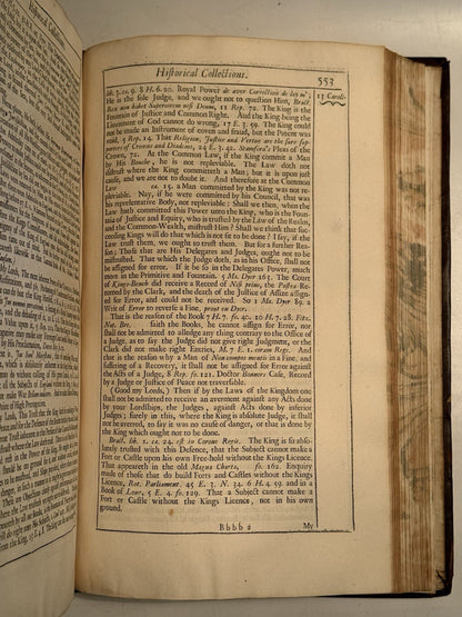 Rushworth History of England 1659-80 First Edition