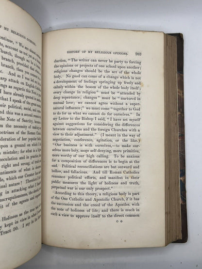 Apologia Pro Vita Sua by John Henry Newman 1864 First Edition