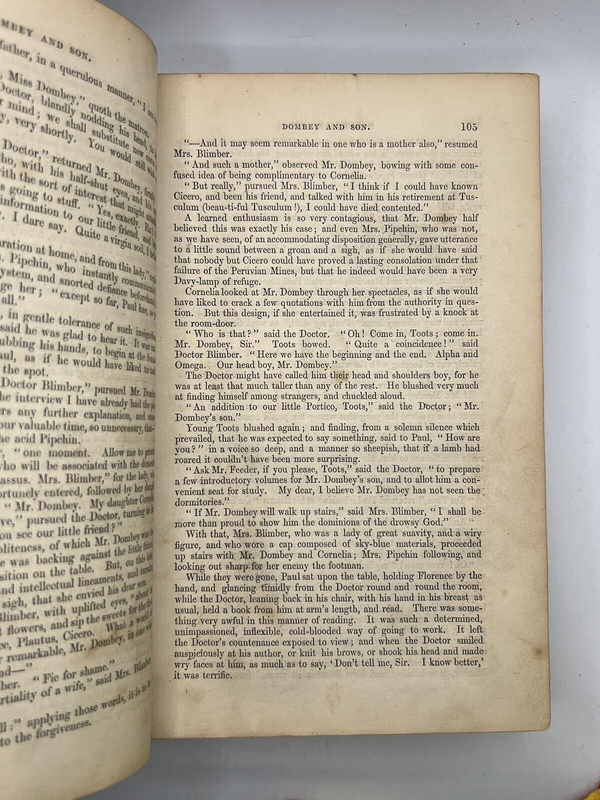 Dombey and Son by Charles Dickens 1848 First Edition First Impression