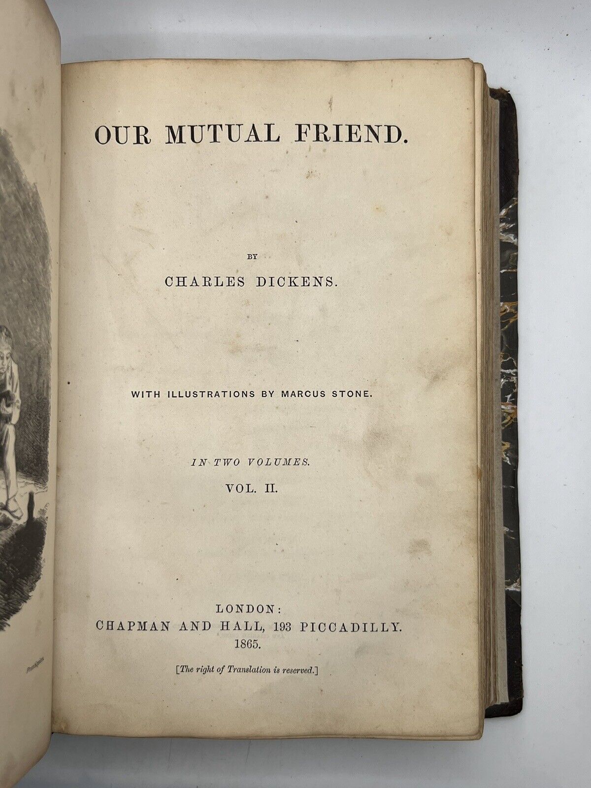 Our Mutual Friend by Charles Dickens 1865 First Edition First Impression