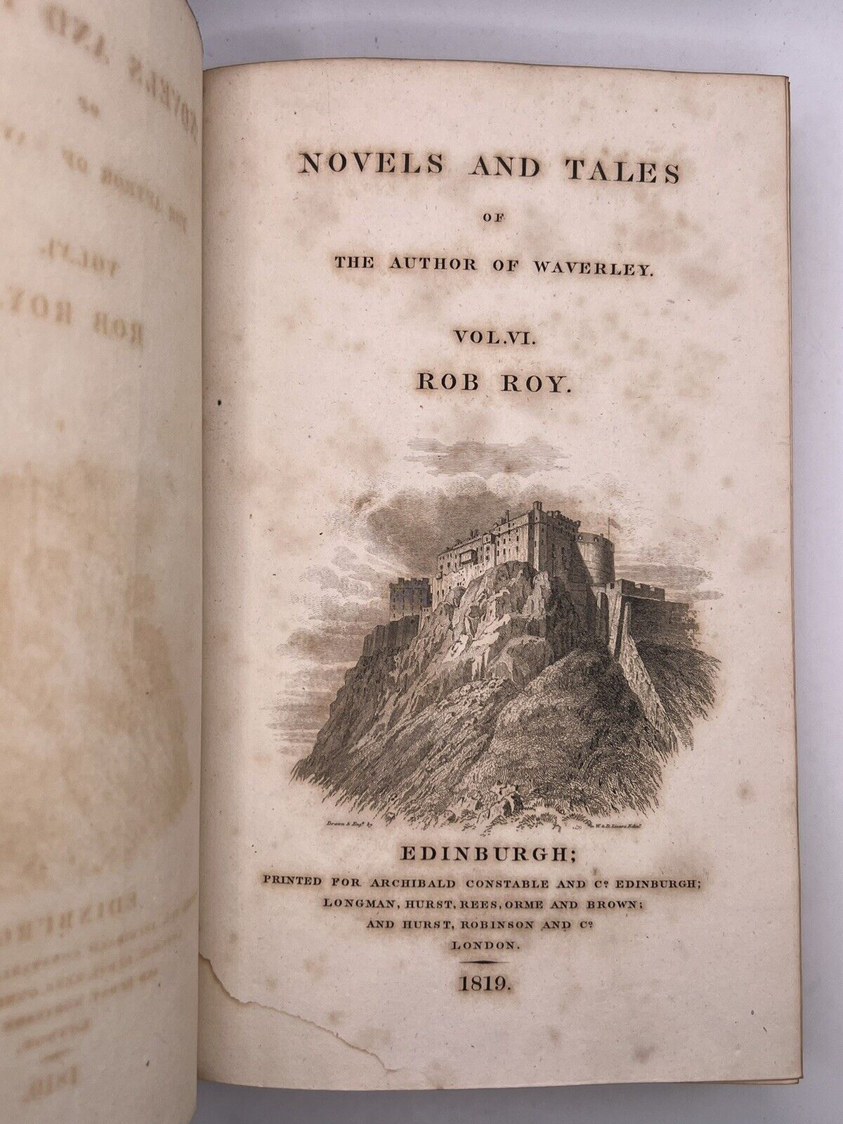 The Novels and Tales of Walter Scott 1819