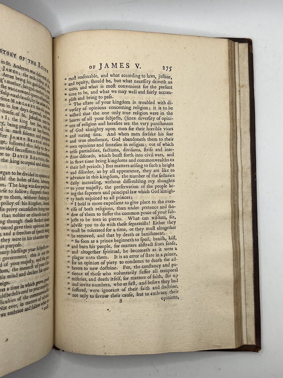 The History of Scotland from 1423 to 1542 by William Drummond 1749