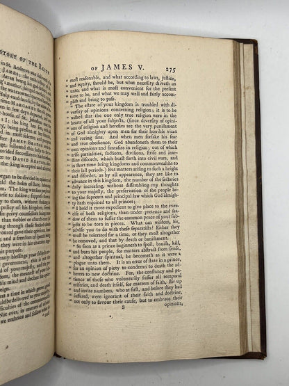 The History of Scotland from 1423 to 1542 by William Drummond 1749