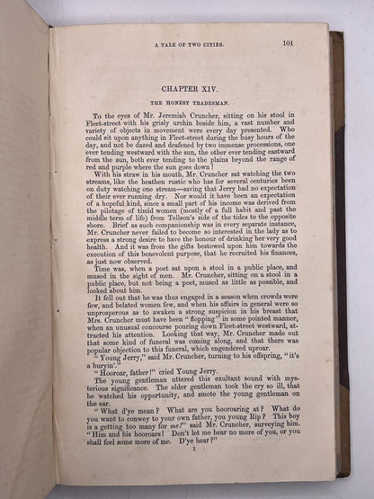 A Tale of Two Cities by Charles Dickens 1859 First Edition