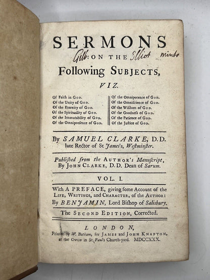 Sermons by Various Authors 1713-1751