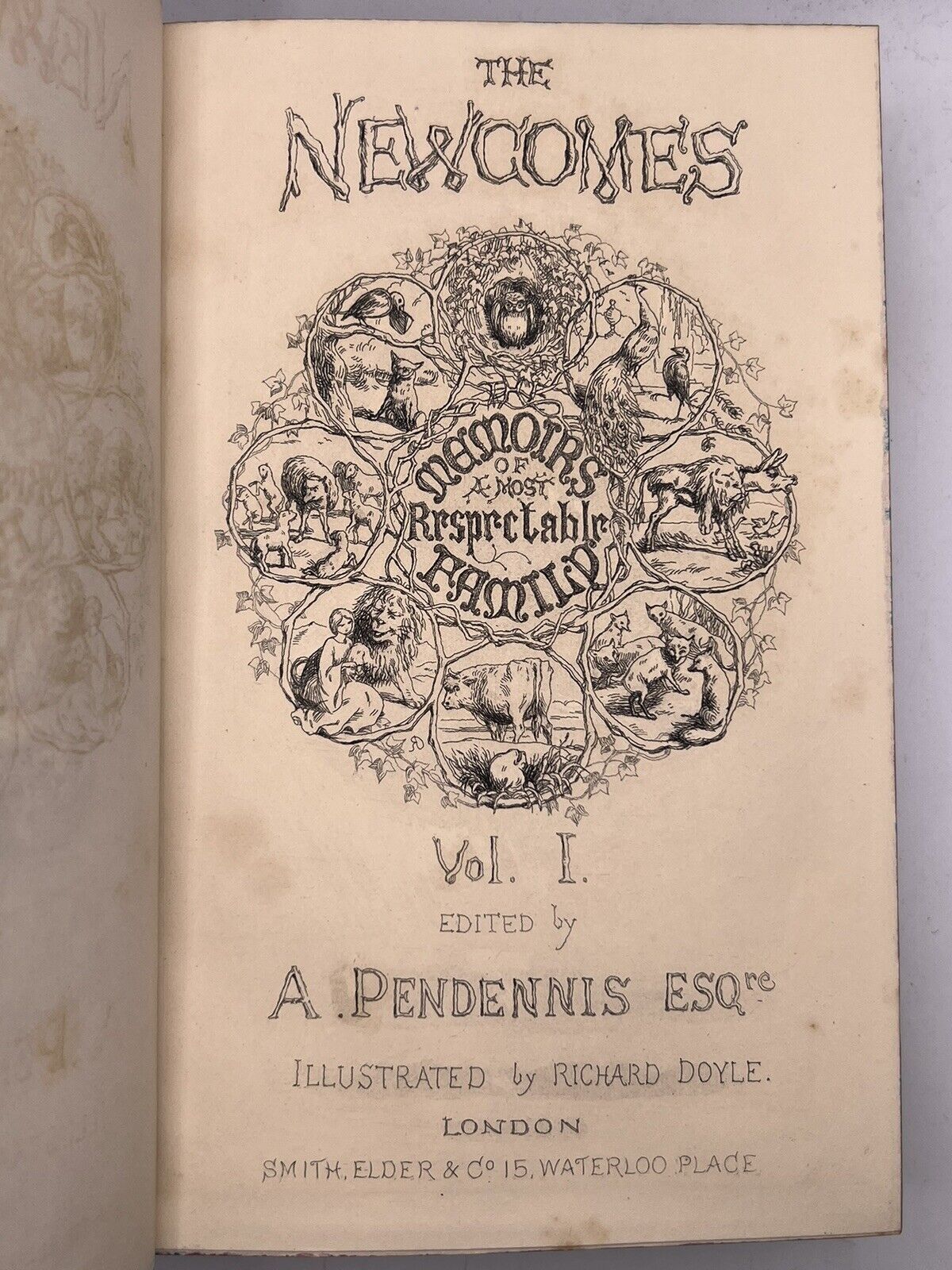 The Works of W.M. Thackeray 1869 First Collected Edition