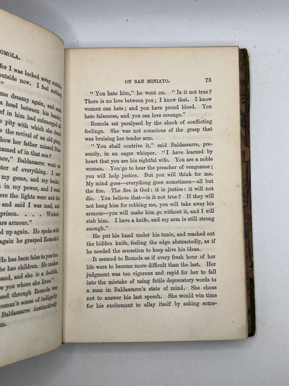 Romola by George Eliot 1863 First Edition