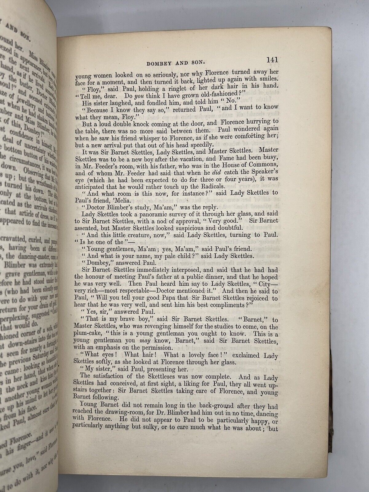 Dombey and Son by Charles Dickens 1848 First Edition First Impression