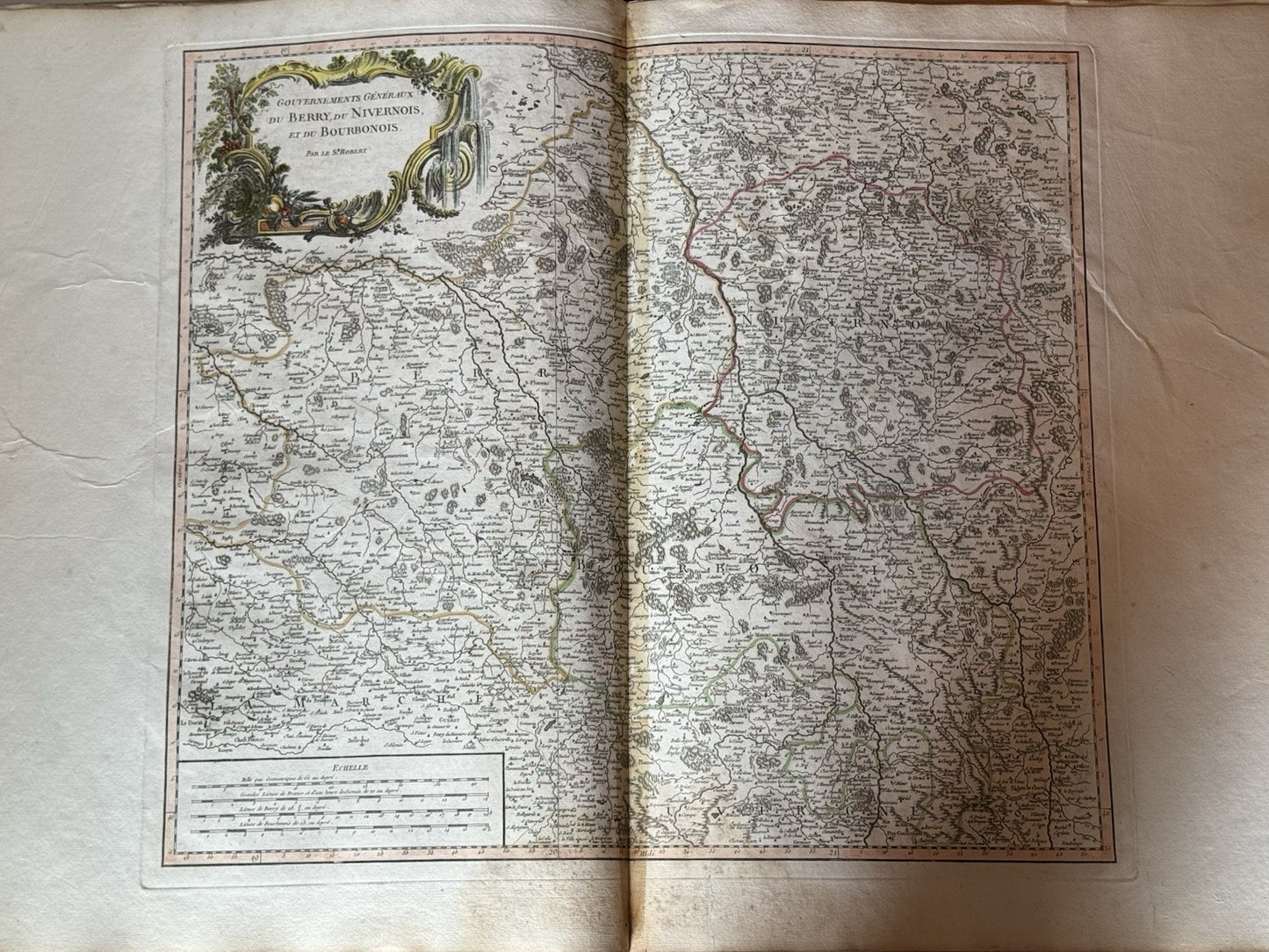 Composite Atlas by Robert de Vaugondy c.1770s Elephant Folio