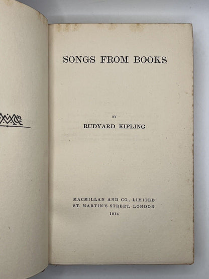 Works of Rudyard Kipling 1904-15 Bound by Bumpus