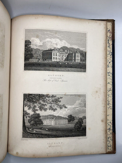 Jones' Views of the Seats, Mansions, Castles of Noblemen & Gentlemen 1829 First Edition