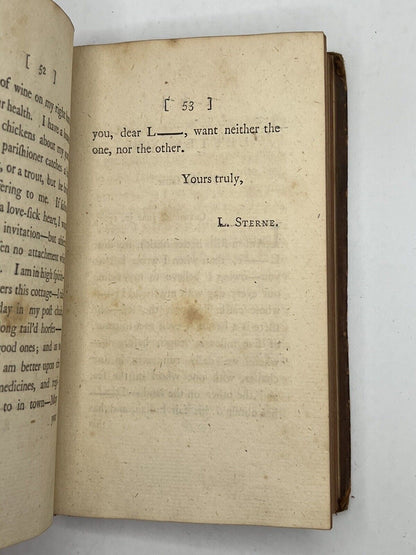 The Letters of Laurence Sterne 1776