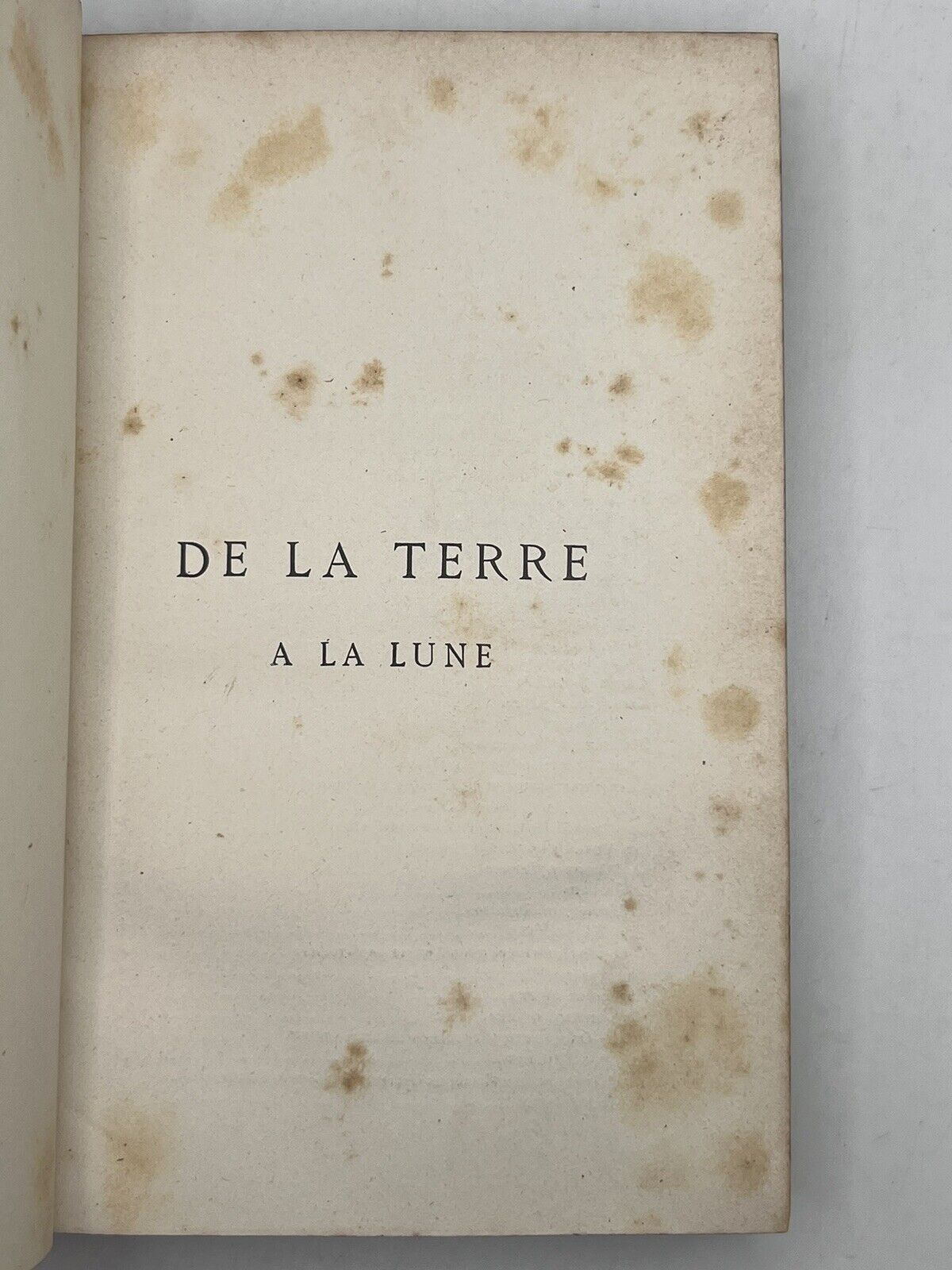 From the Earth to the Moon by Jules Verne c.1880 Rothschild