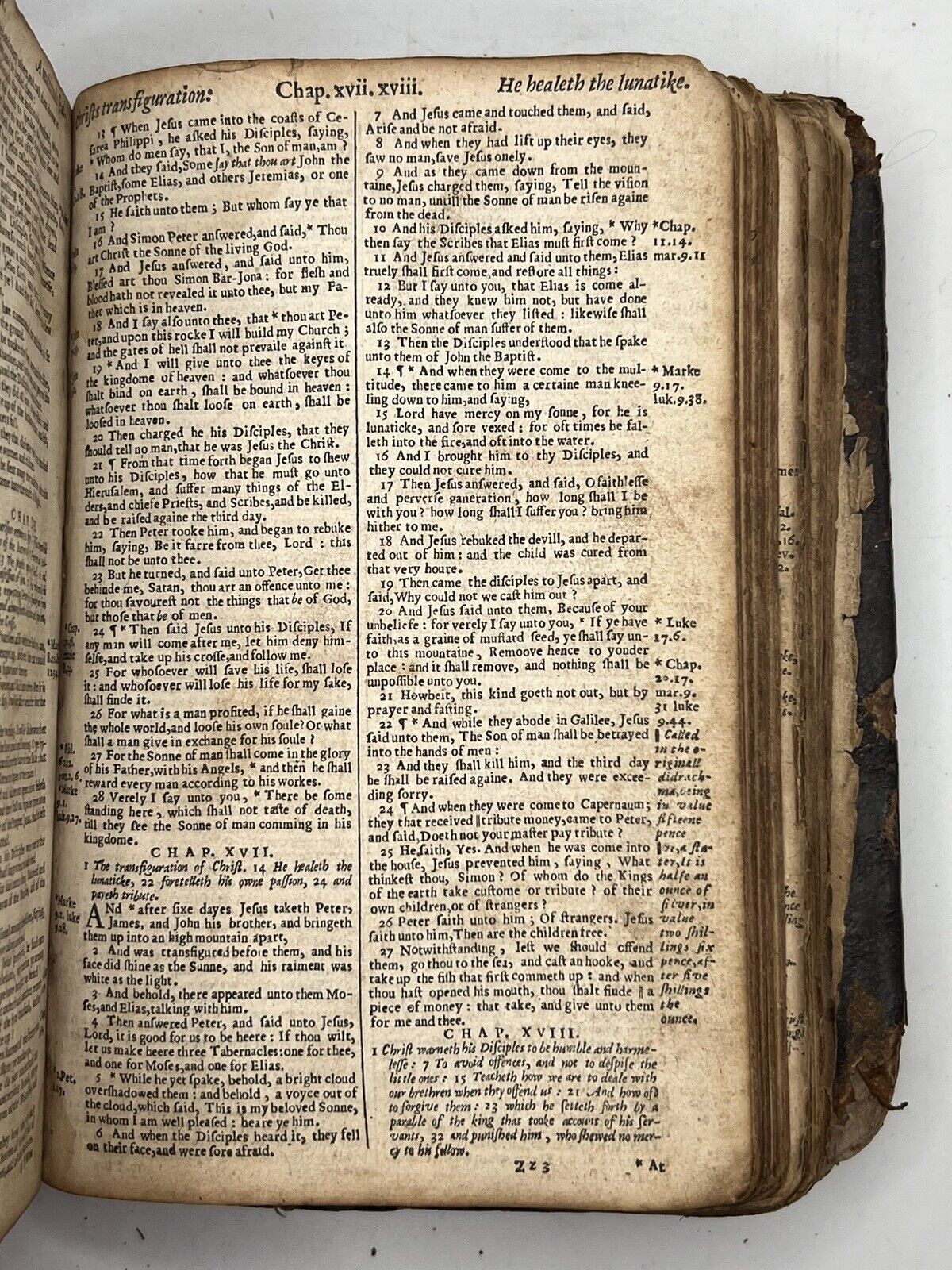 Antique King James Bible 1636-7