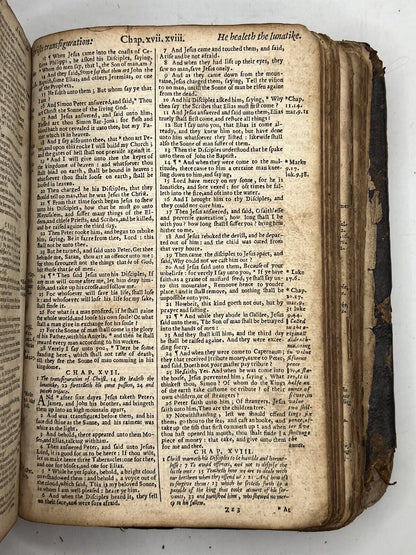 Antique King James Bible 1636-7