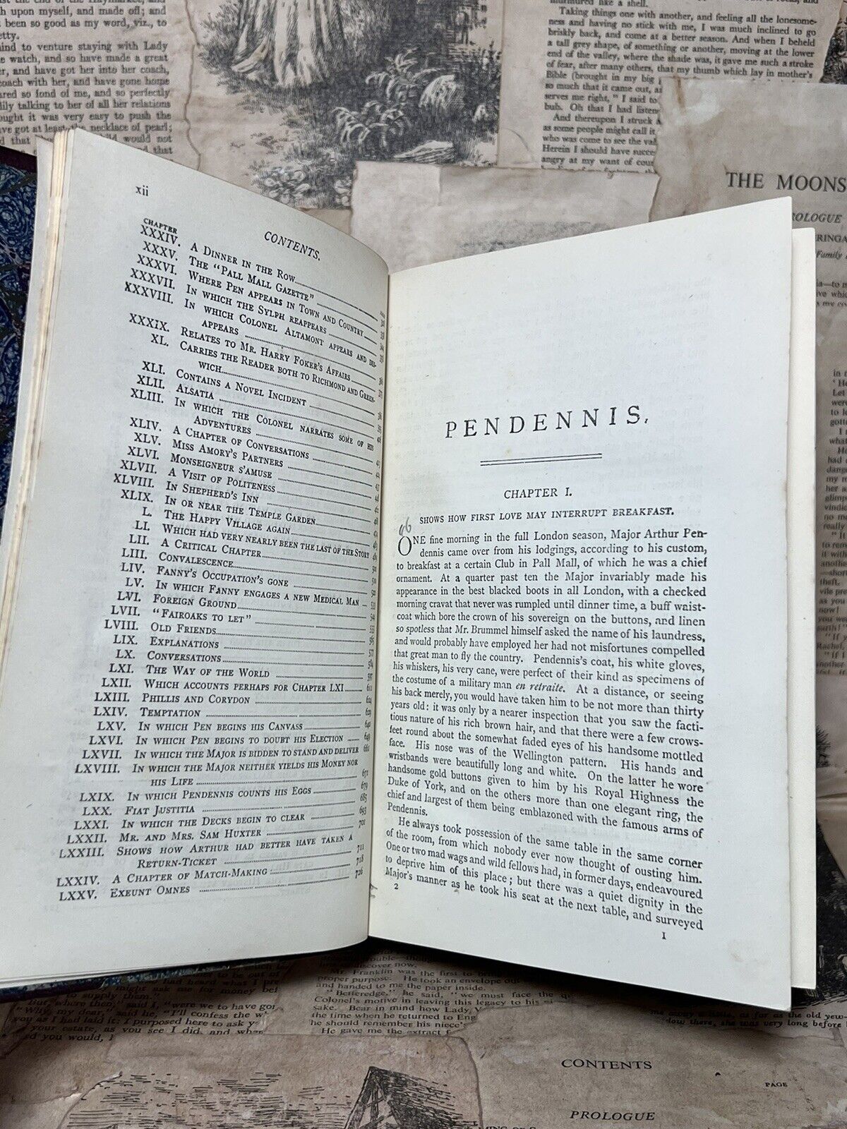 The History of Pendennis by William M. Thackeray c.1890