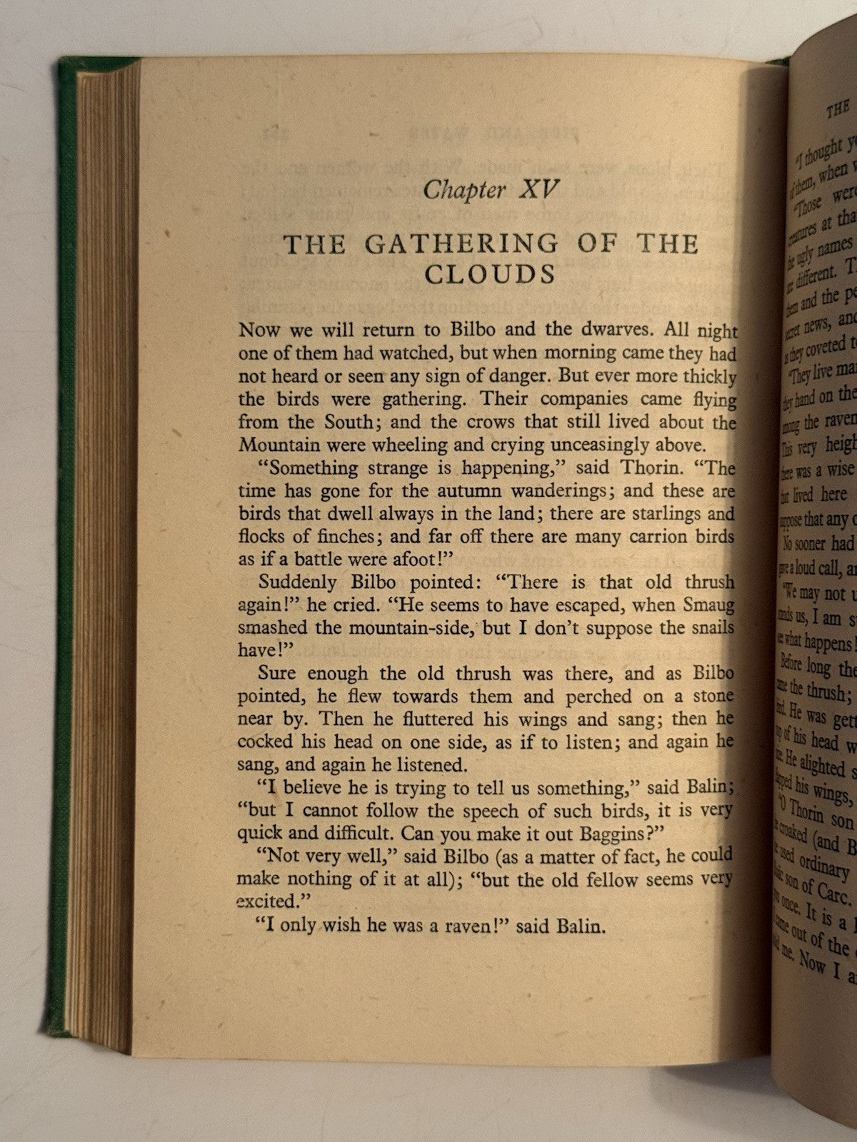 The Hobbit by J.R.R. Tolkien 1942 First Edition Third Impression