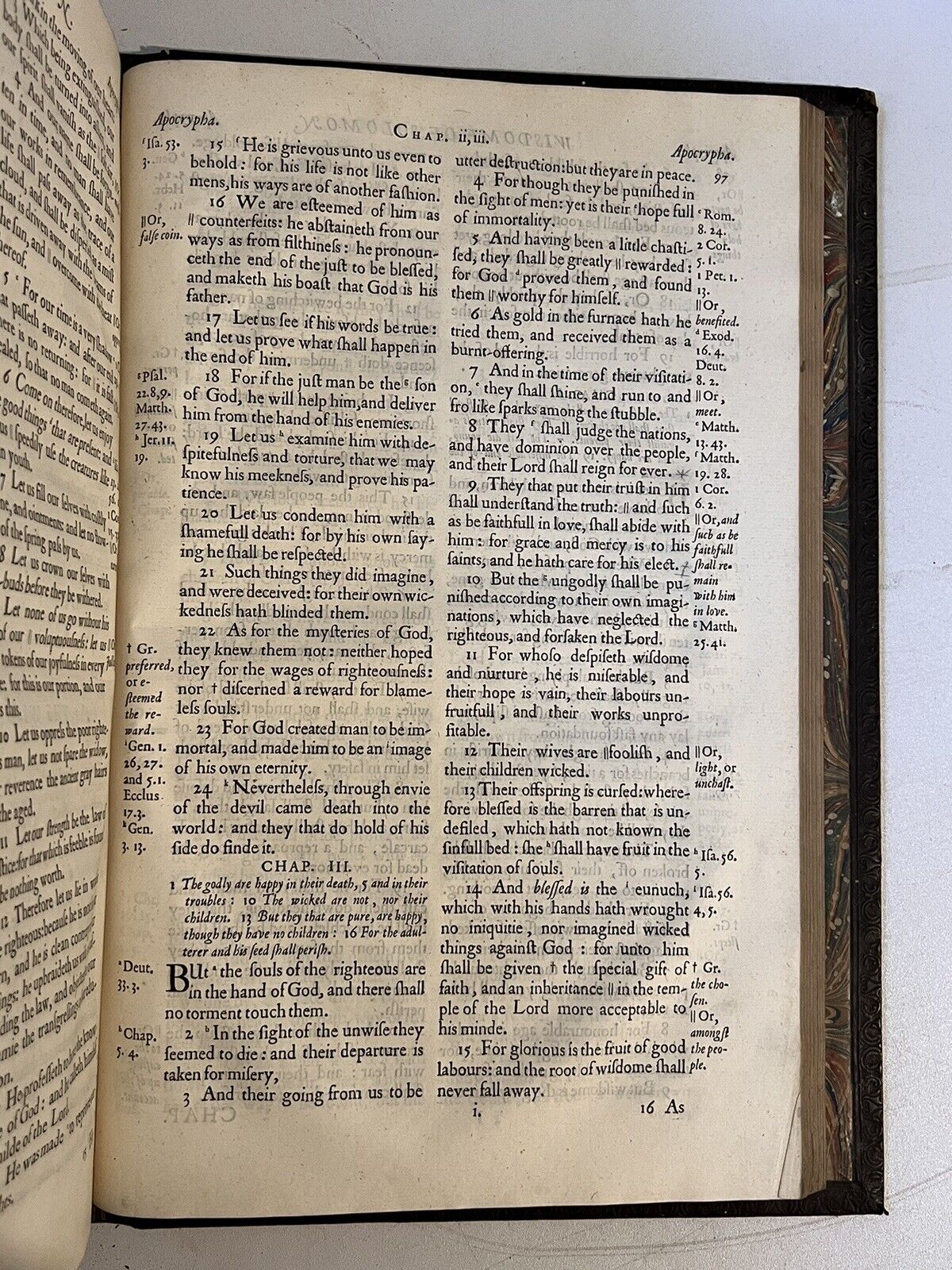 Antique King James Bible 1660