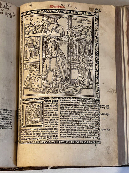 1516 Illustrated Bible - Post Incunable