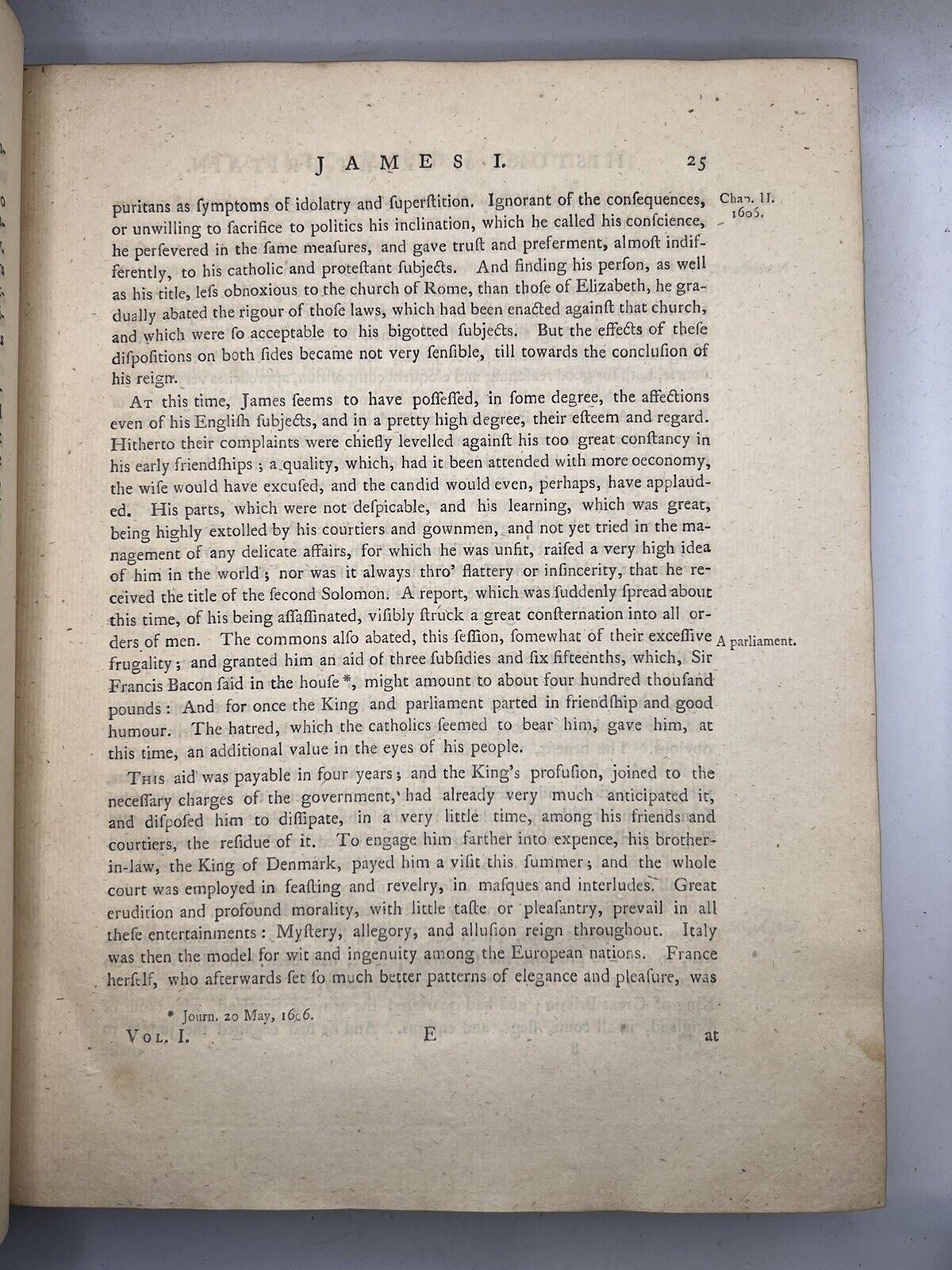 The History of England by David Hume First Edition