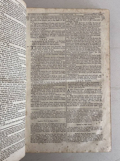 Antique King James Bible c.1790