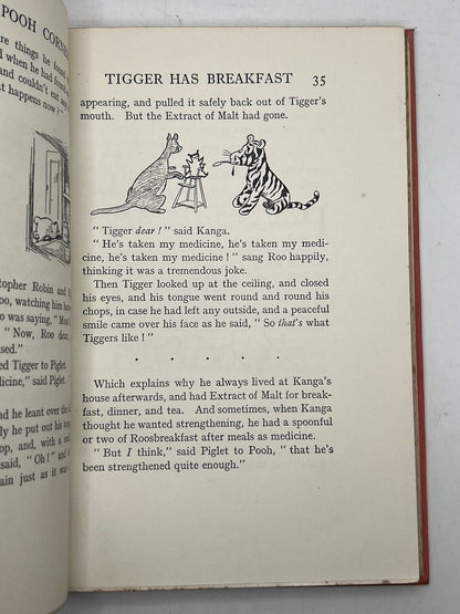 The House at Pooh Corner by A. A. Milne 1928 First Edition First Impression IMP Dust Jacket