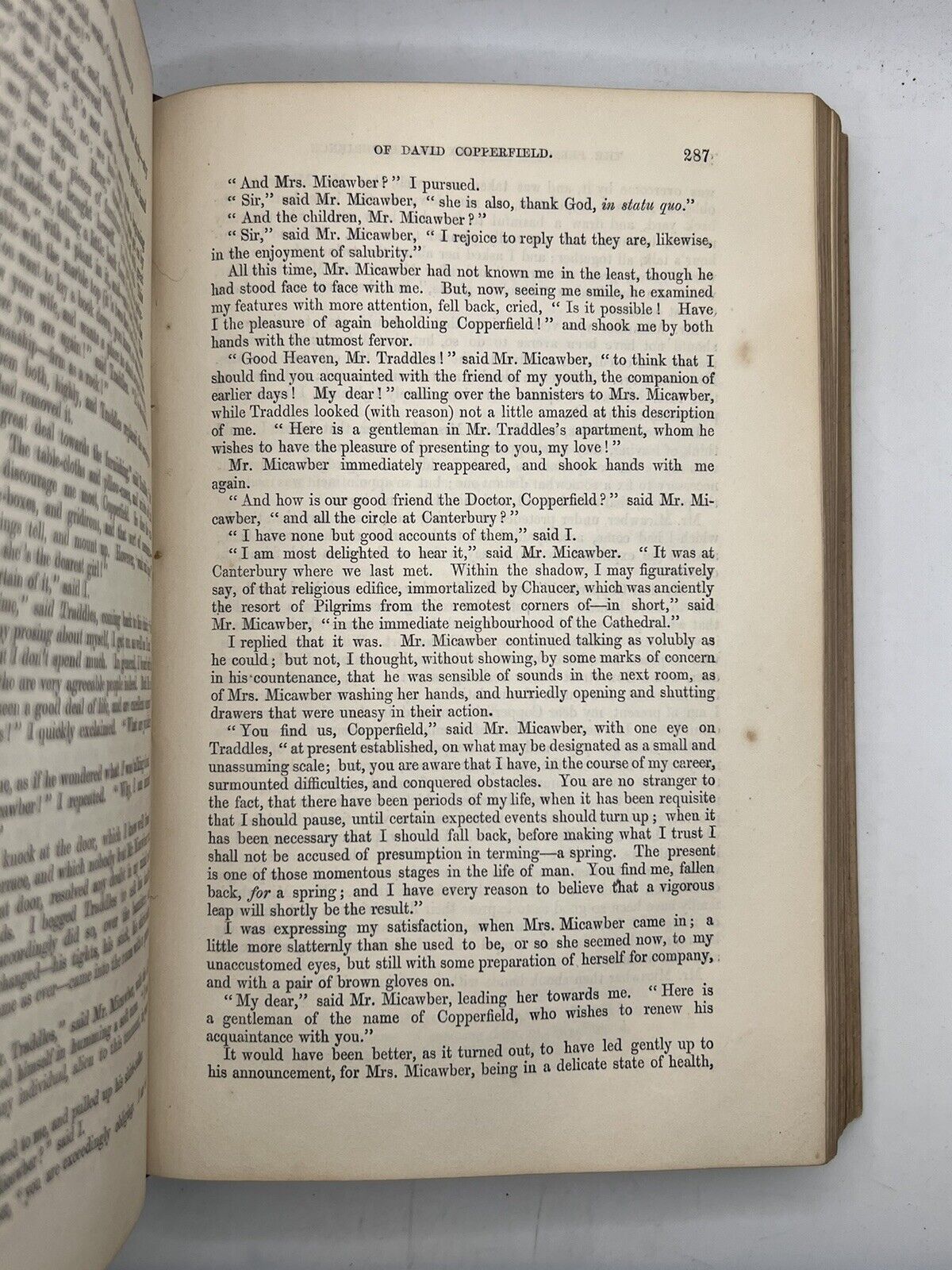 David Copperfield by Charles Dickens 1850 First Edition