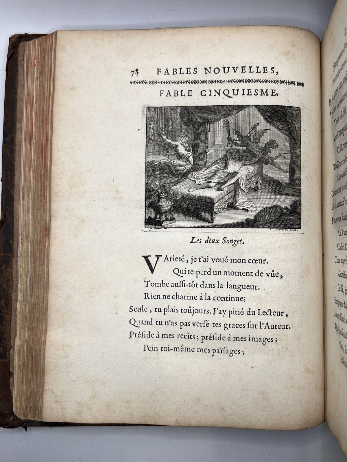 La Motte's Fables 1719 First Edition