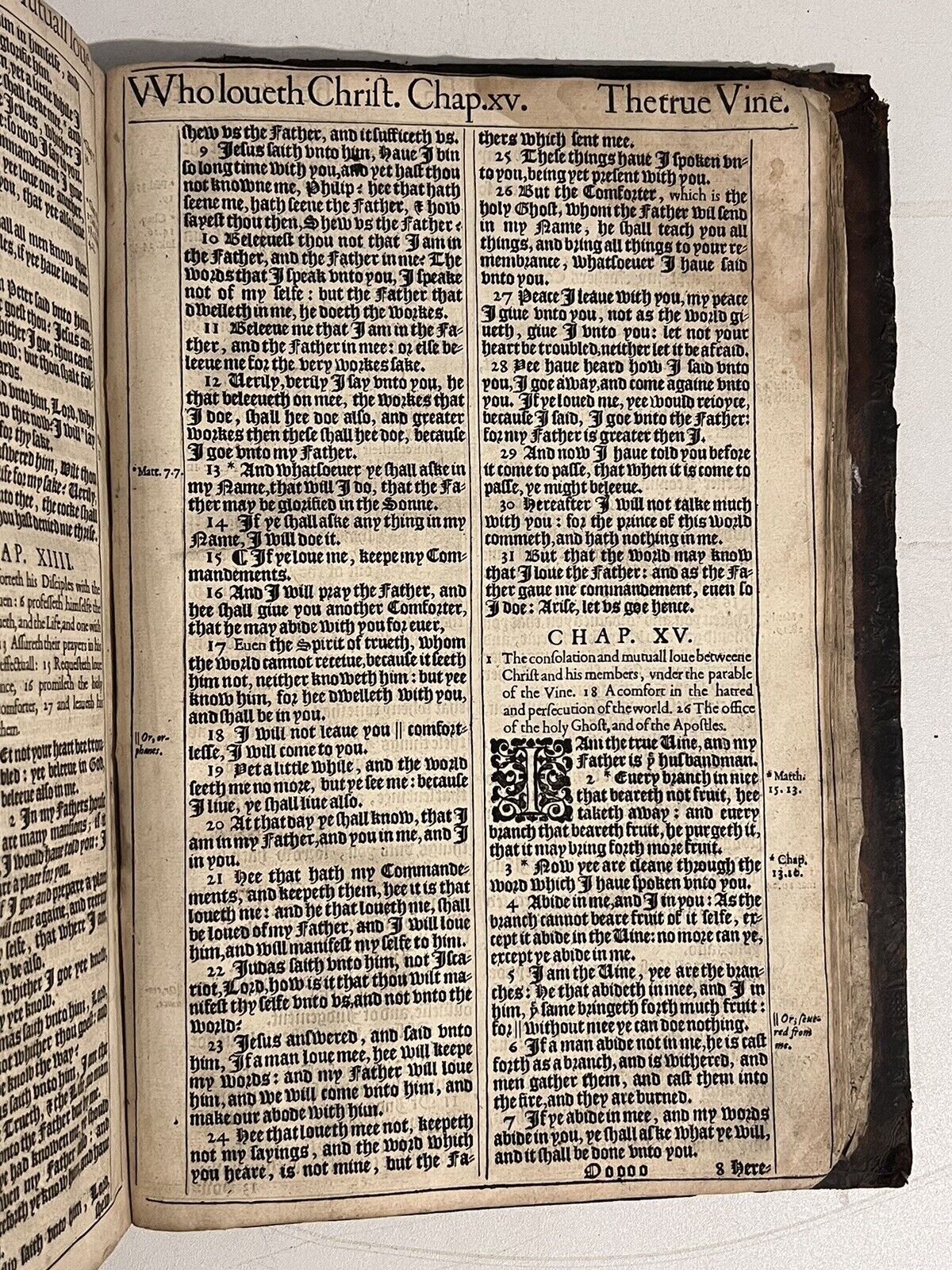 The King James Bible 1611 First Edition Fourth Issue; Pulpit Folio