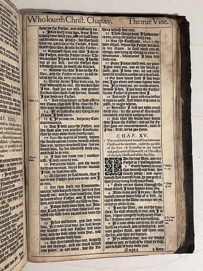 The King James Bible 1611 First Edition Fourth Issue; Pulpit Folio