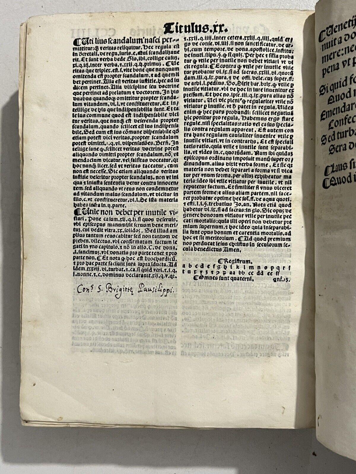 Summa Theologica 1503 St. Antoninus Manuscript Binding