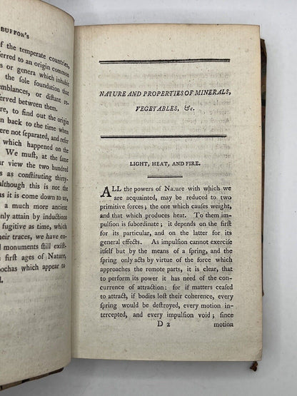 Buffon's Natural History of Birds, Fish, Insects & Reptiles 1792-3