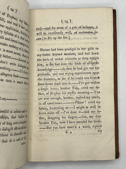 The Life and Opinions of Tristram Shandy by Laurence Sterne 1773